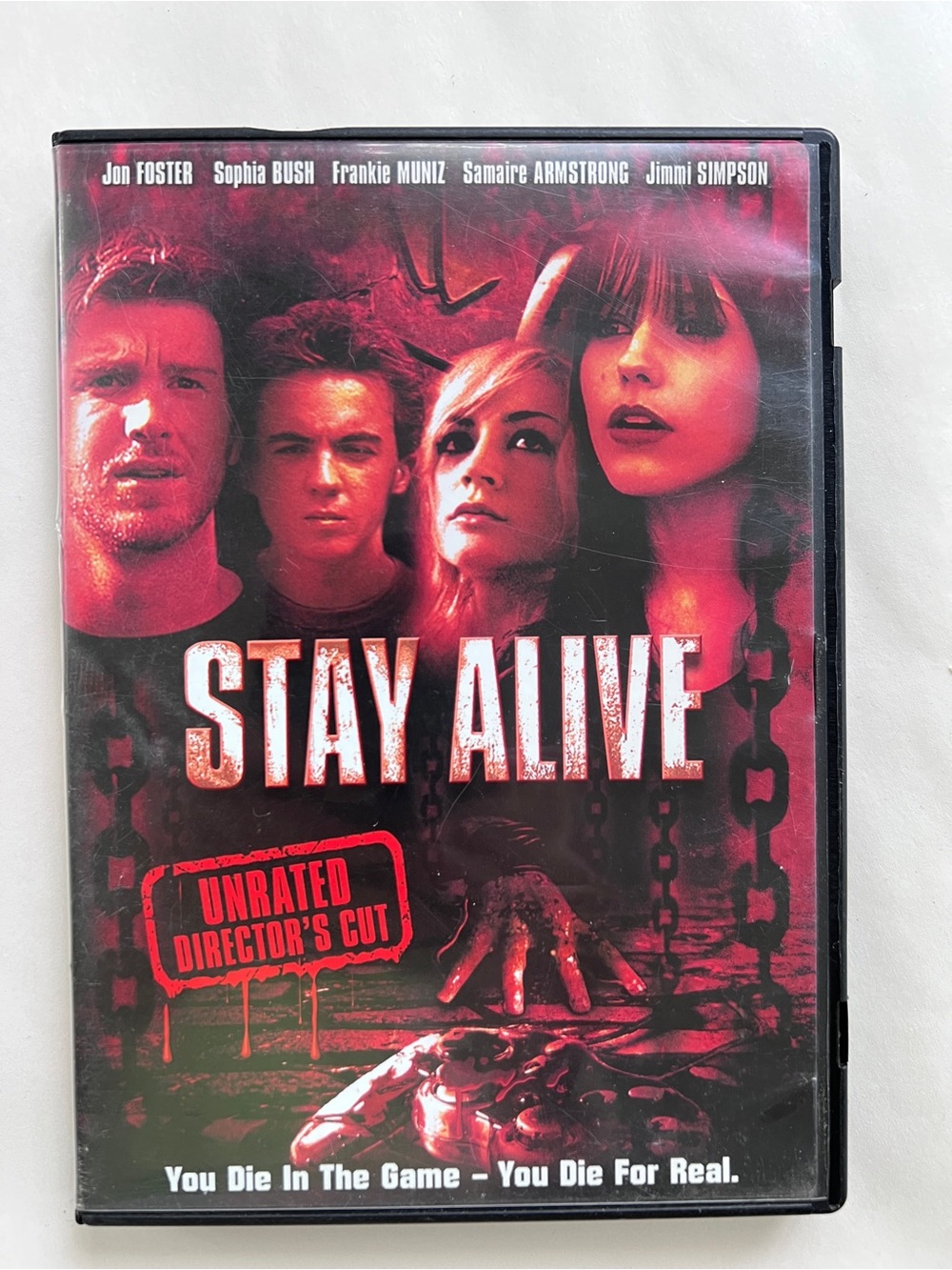 STAY ALIVE Rare DVD Unrated Director’s Cut 2006 Movie